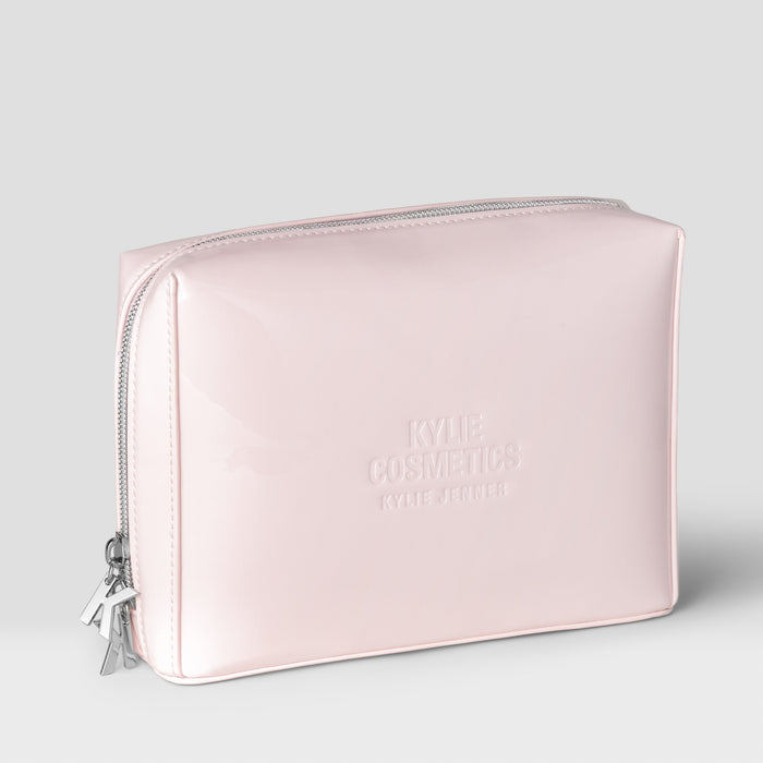 <Glossy Pink Makeup Pouch>|<KC999>