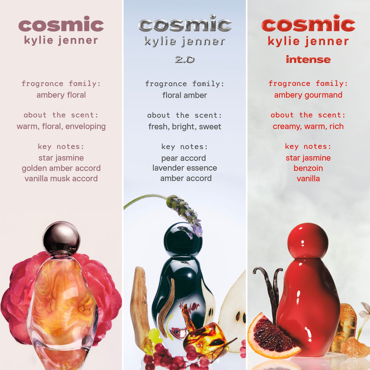 <Cosmic Kylie Jenner 100ml Trio>|<KBUN193>