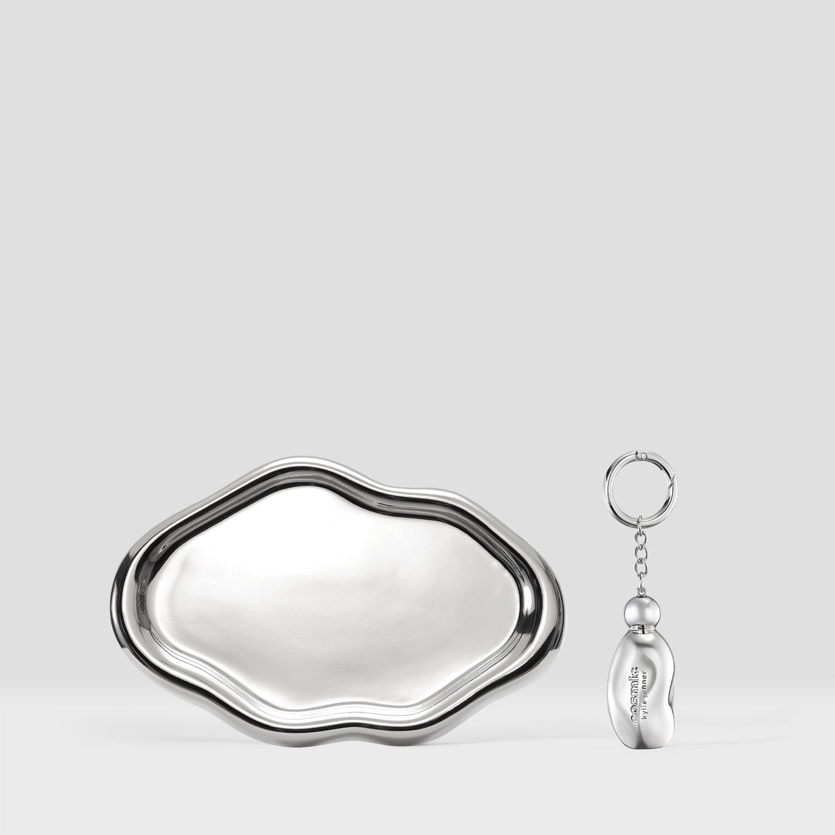 Gift Bundle #1 Cosmic Keychain & Silver Tray