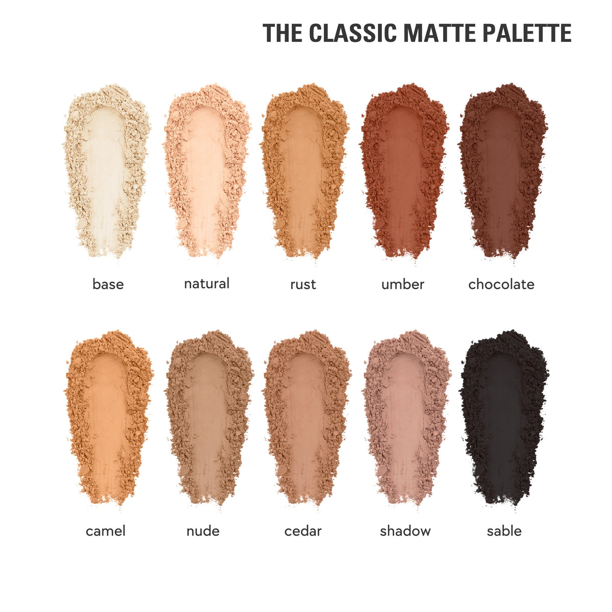 <Eyeshadow Brush & Classic Matte Palette & Kylash Mascara Bundle>|<KBUN174>